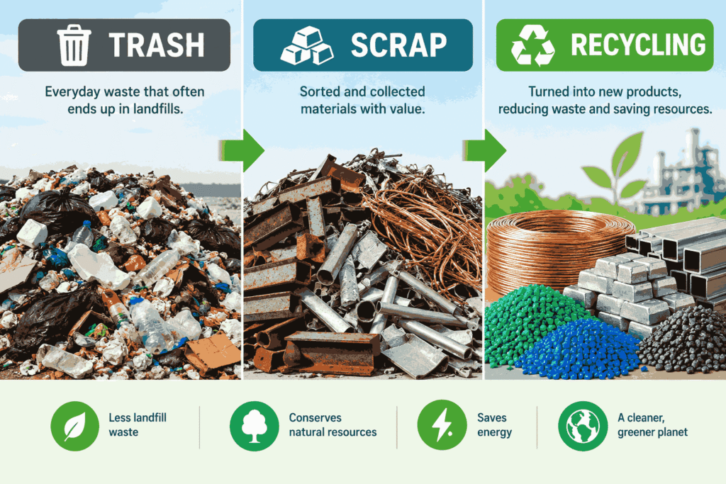 How Scrap Can Become Something Completely New